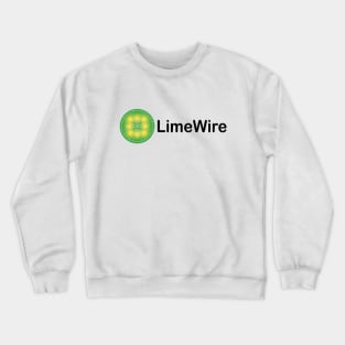 Limewire t-shirt - retro, Kazaa, Napster, startups, '90s Crewneck Sweatshirt